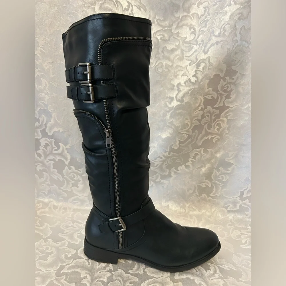 White Mountain faux leather